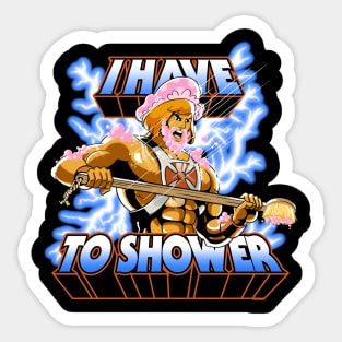 By the Shower of Grayskull Sticker
